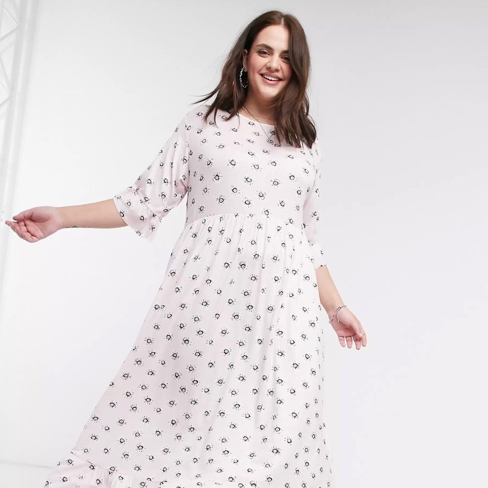 ASOS Pink Floral Dress
